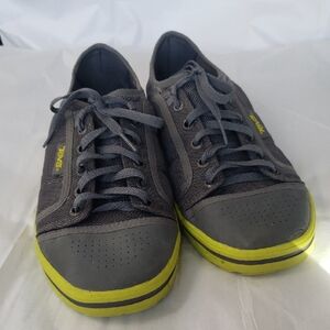 Teva Water Shoe Men's 9 Gray Ion Mask Spider Rubber Jstep Low Top Sneaker